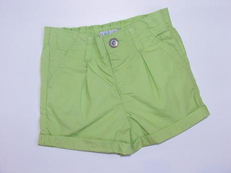 H793 plátěné dívčí kraťasy vel. 92, marks & spencer,92