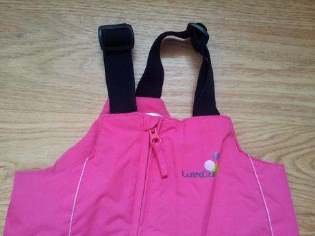 Šusťákové oteplovačky, zn. wedze, vel. 3-4r., wedze,104