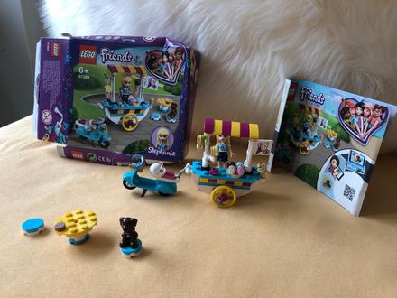 Lego friends 41389 pojízdný zmrzlinový stánek, 