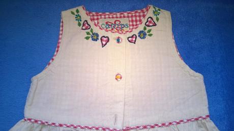 Plátěné šaty / šatovka, camps flowers, vel 86, 86