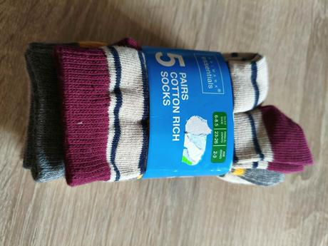 Ponožky chlapecké 5pack vel.23-26, primark,23 / 24 / 25