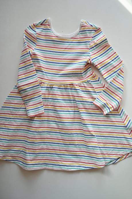 Proužkované šatičky 2ks, marks & spencer,110