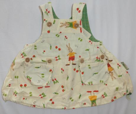 P259. letní šatičky se zajíci 0-3 měs., sergent major,62