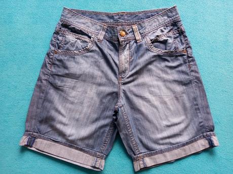 Šortky zn."denim tech" vel."38", denim,38