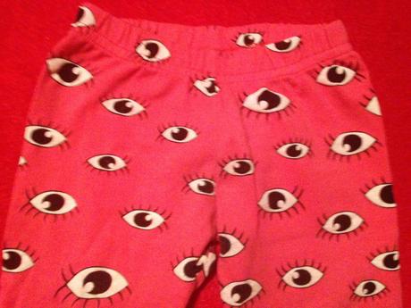 Dívčí legíny oči, arex,86