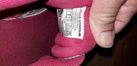 Dívčí tenisky under armour, under armour,36