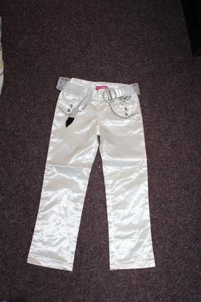 Kalhoty stříbrné, 128