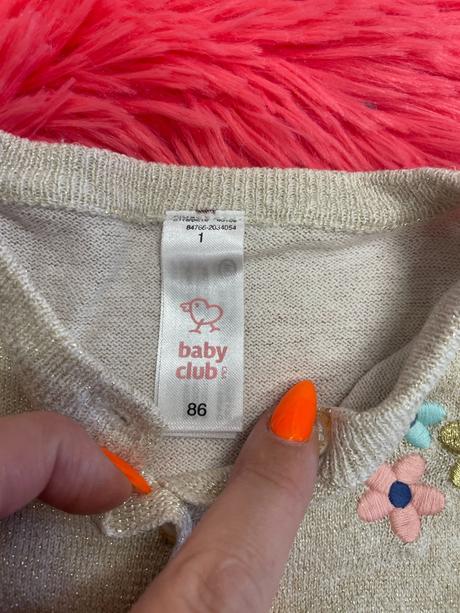 Dívčí svetřík baby club c&a 86, c&a,86