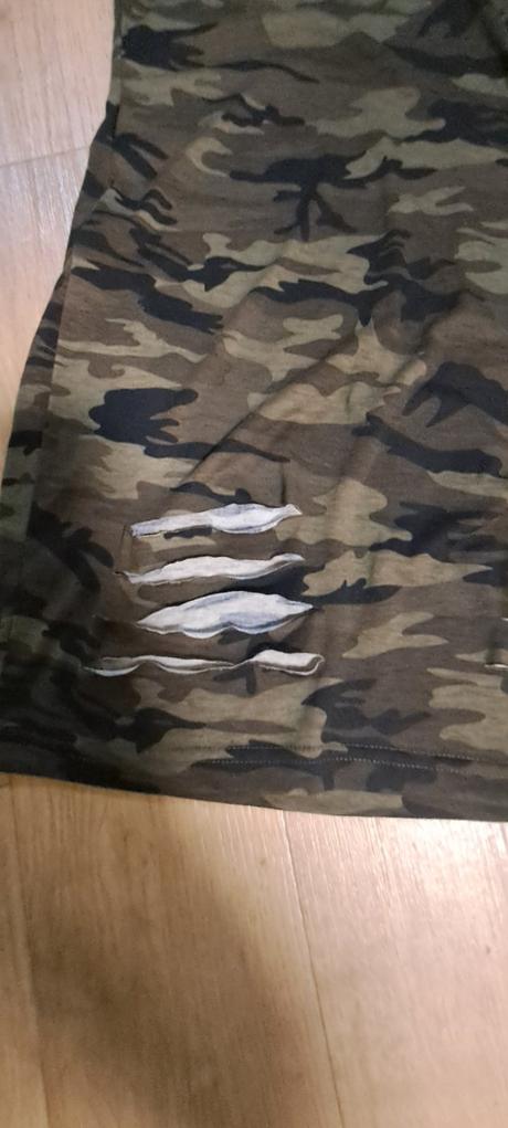 Maskáčové šaty, l