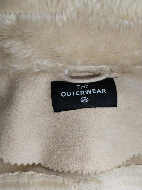 Dámský kabátek s kožíškem vel 46, c&a,xxl