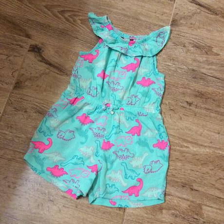 Lehoučký letní overal s dinosaury, george,104