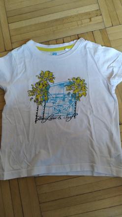 Lupilu bílé triko vel. 98/104 cm, lupilu,98