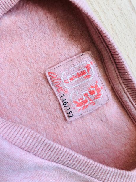 Mikina ruzova 146/152 alive, alive,146