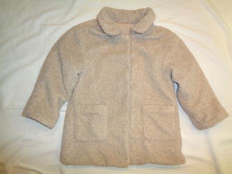 Luxusní kožíškový moderní kabátek - zimní, miniclub,116