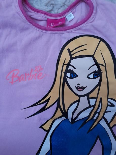 Tričko s barbie  8-9 let, disney,134