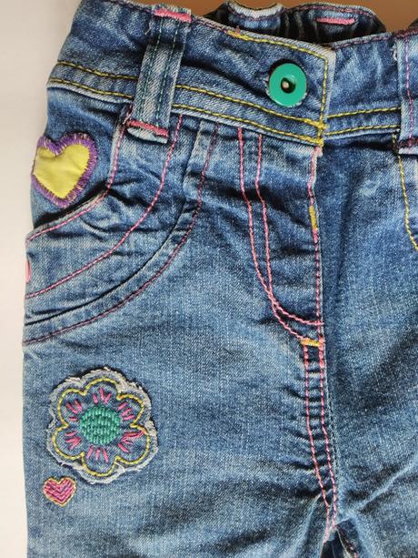 Džínečky s výšivkami, george,86