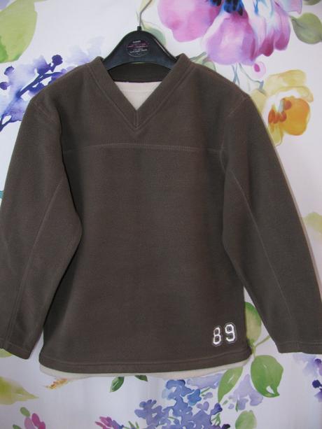 Chlapecká fleecová mikina, george,134