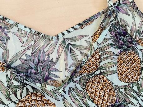 Letní top ananas, vel 46/xxxl, primark, primark,xxxl