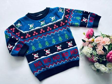 D79/ svetr vánoční zn. next - v.9/12 měs., 80