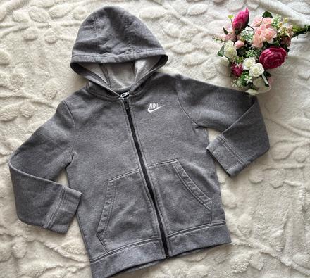 K1/ mikina šedá - v.122/128, nike,122