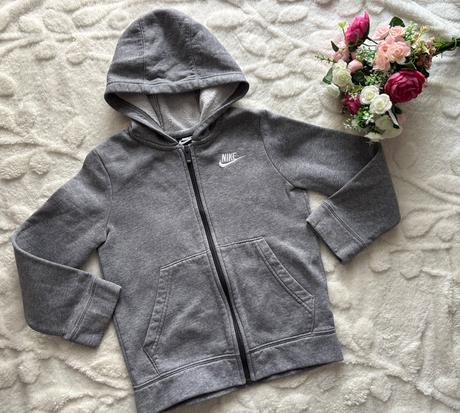 K1/ mikina šedá - v.122/128, nike,122