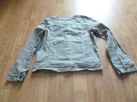 Elastická riflová bunda 10-11, 140