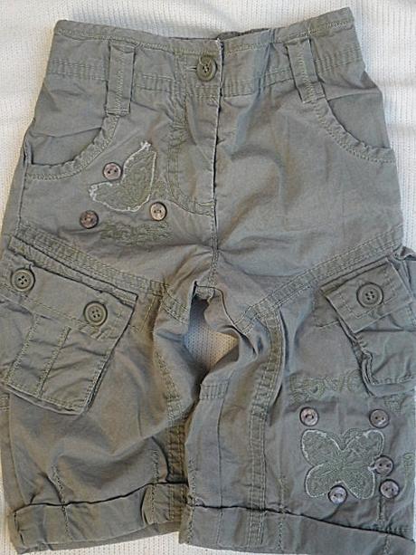 Podšité dívčí kalhoty, next,68