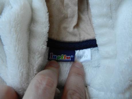 Mikina na zip pejsek, lupilu,92