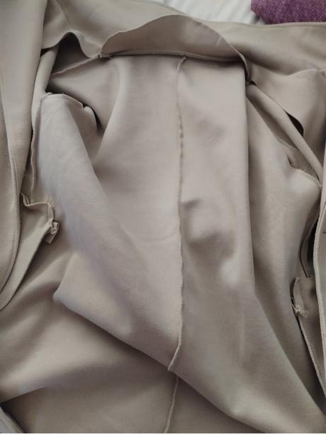 Béžový kabát vel. xl-xxl, xl