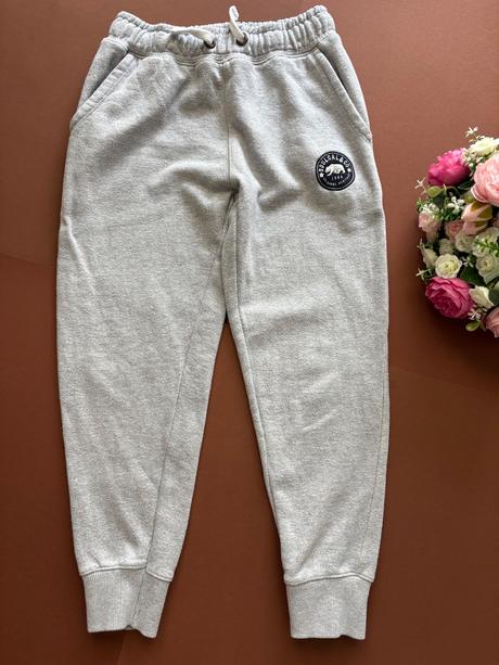 K1/ tepláky šedé - v.7/8 let, 128