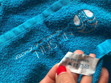 6x ručník pro hosty na ruce 30x30cm modrá tyrkys, 