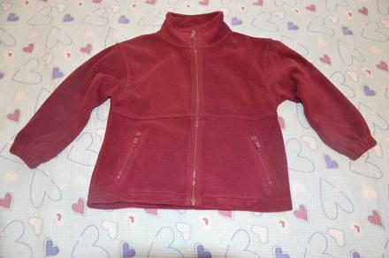 Teplá fleesová mikina mikča, 116