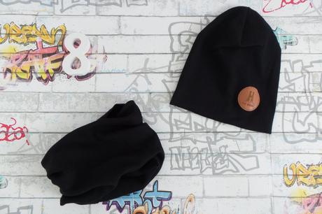 Čepice a nákrčník - různé barvy, 