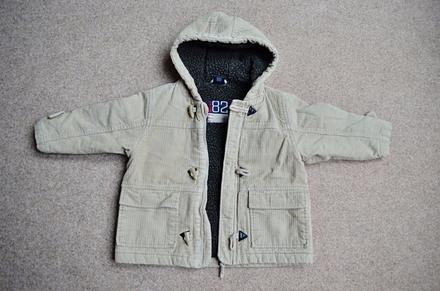 Bunda teplá manšestrová, 92