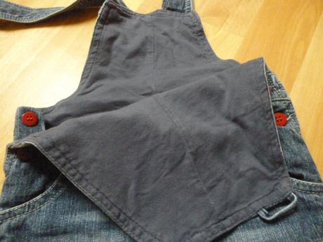 Podšité kalhoty lacláky auto vel. 6-9 m, st. bernard,74