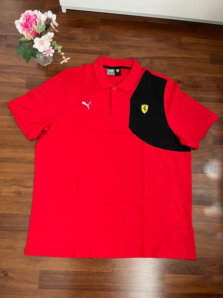 Polo tričko puma ferrari, puma,xxl