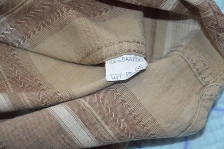 134 bavlněná košile dlouhý rukáv bygen jeans, 134