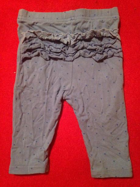 Dívčí legíny puntíky, 68