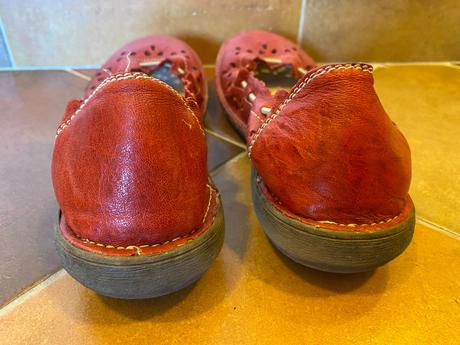 Dámské kožené baleríny - simen, 38