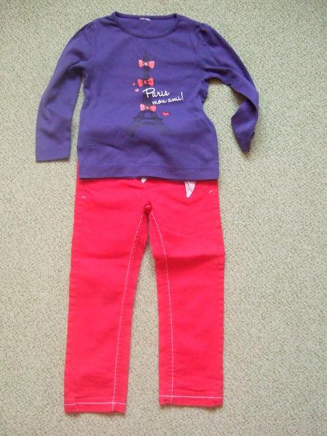 Komplet kalhoty a trika, palomino,104