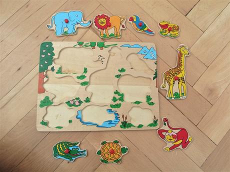 Dřevěné vkládačky, 