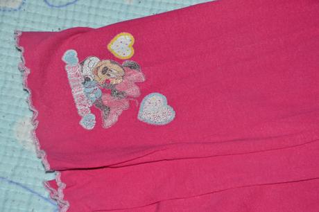 104 110 bavlněné pyžamko s minnie, disney,104