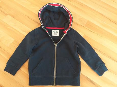 Tepláková klokanka na zip zn. palomino, vel. 110, palomino,110