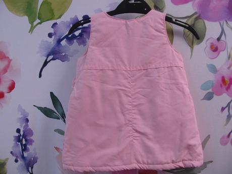 Zateplené dívčí šaty s čelenkou cutey pie, 74