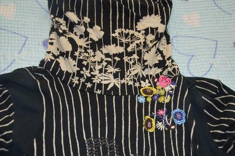 146 152 rolák s výšivkou a flitry, replay,152