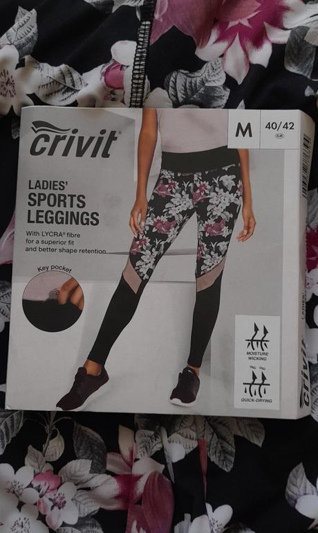 Crivit dámské funkční legíny, crivit,42