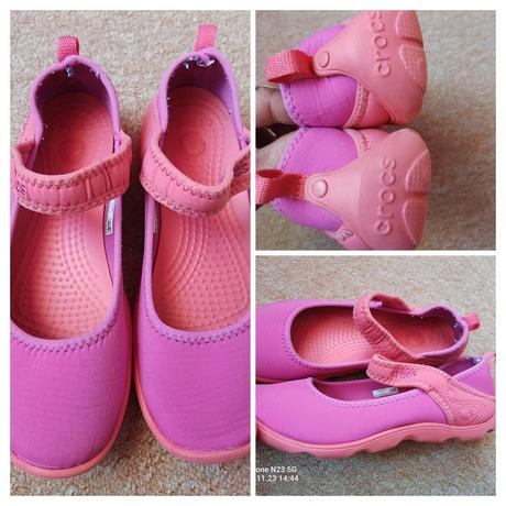 Baleríny zn."crocs" vel."20,5cm", crocs