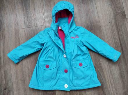 Jarní/podzimní pogumovaný kabátek vel. 86, 86