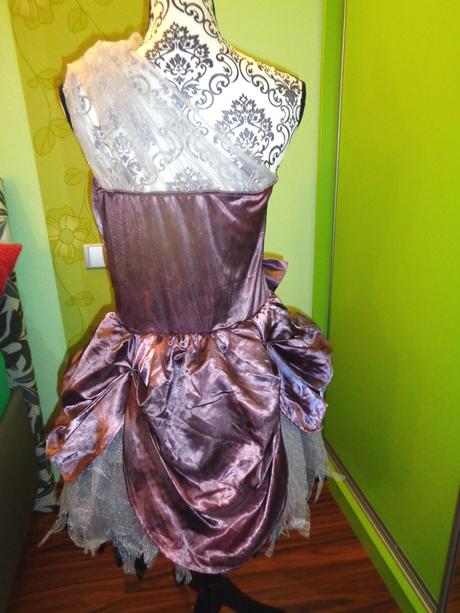 Karneval-luxusní šaty královna podsvětí - s/m, 