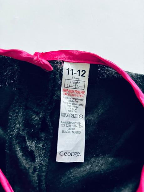 St1/ kostým kočička s maskou  - v.11/12 let, 